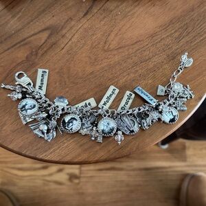 Silver Charm Bracelet